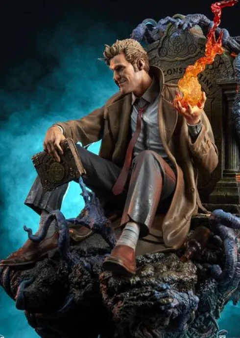 DC Comics Estatua Premium Format John Constantine: Just Another Exorcism Hangover