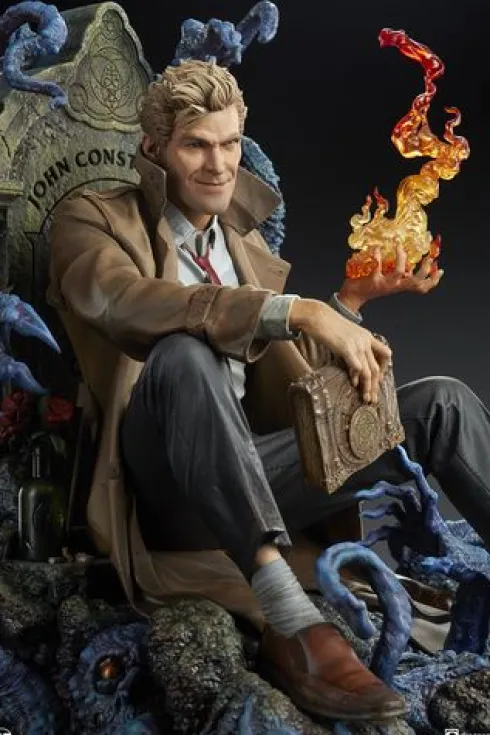 DC Comics Estatua Premium Format John Constantine: Just Another Exorcism Hangover