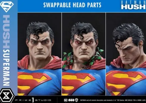 DC Comics Estatua Ultimate Premium Masterline Series 1/4 Batman: Hush (Comic) Superman Bonus Version 77 cm