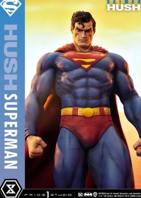 DC Comics Estatua Ultimate Premium Masterline Series 1/4 Batman: Hush (Comic) Superman Bonus Version 77 cm
