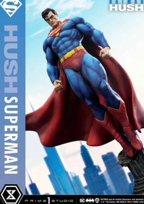 DC Comics Estatua Ultimate Premium Masterline Series 1/4 Batman: Hush (Comic) Superman Bonus Version 77 cm