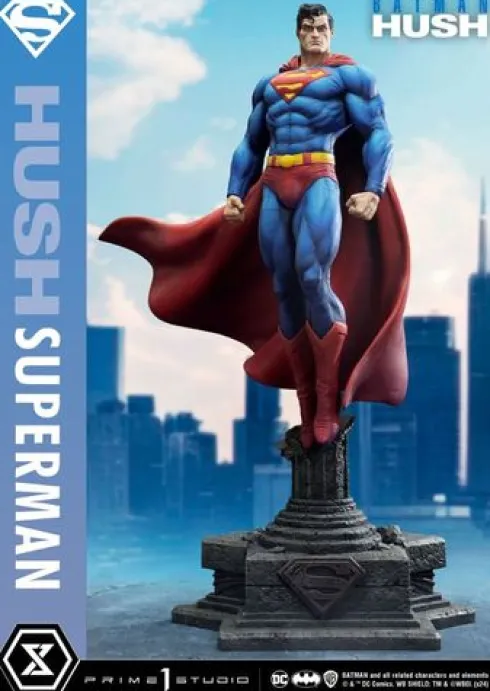 DC Comics Estatua Ultimate Premium Masterline Series 1/4 Batman: Hush (Comic) Superman Bonus Version 77 cm