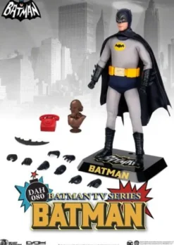 DC Comics Figura Dynamic 8ction Heroes 1/9 Batman TV Series Batman 24 cm