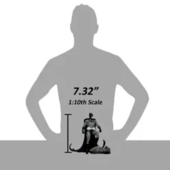 DC Direct Estatua 1/10 Batman by Bjorn Barends (Black White) 18 cm