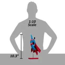 DC Direct Estatua 1/10 Superman Red and Blue: Superman by Gary Frank Limited Edition 26 cm