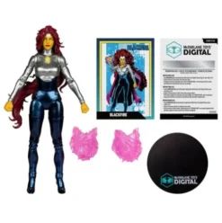 DC Direct McFarlane Toys Digital Figura Blackfire (The New Teen Titans) 18 cm