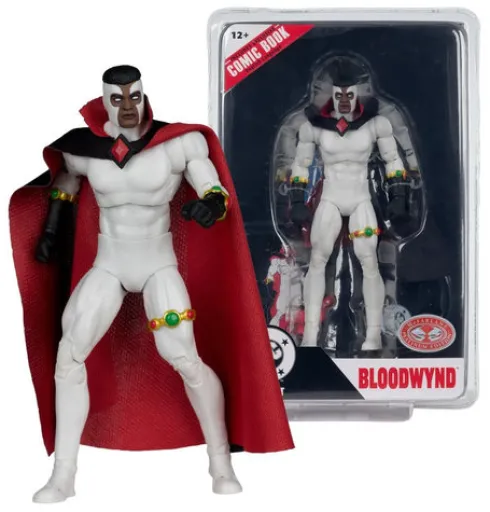 DC Direct Page Punchers Figura Bloodwynd (Justice League #77) (Red Platinum Edition) 18 cm