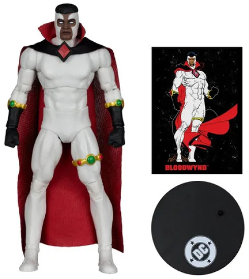 DC Direct Page Punchers Figura Bloodwynd (Justice League #77) (Red Platinum Edition) 18 cm