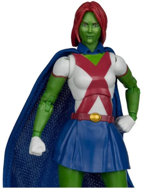 DC Direct Page Punchers Figura Miss Martian (Teen Titans #41) (Red Platinum Edition) 17 cm
