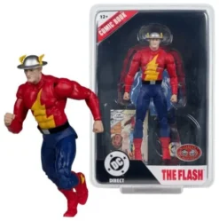 DC Direct Page Punchers Figura The Flash Jay Garrick (The Flash #123) (Red Platinum Edition) 18 cm