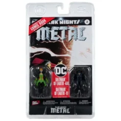 DC Direct Page Punchers Pack de 2 Figuras Batman of Earth-44 & Batman of Earth-11 (Dark Nights: Metal) 8 cm