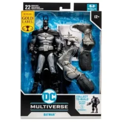 DC Gaming Figura Build A Batman Gold Label (Batman: Arkham City) 18 cm