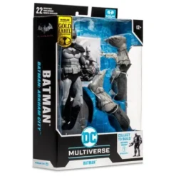 DC Gaming Figura Build A Batman Gold Label (Batman: Arkham City) 18 cm