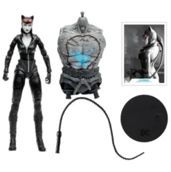 DC Gaming Figura Build A Catwoman Gold Label (Batman: Arkham City) 18 cm