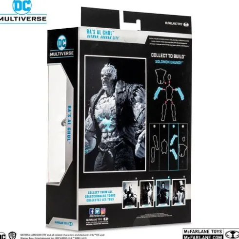 DC Gaming Figura Build A Ra’s Al Ghul Gold Label (Batman: Arkham City) 18 cm