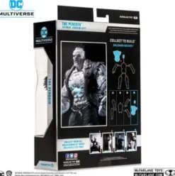 DC Gaming Figura Build A The Penguin Gold Label (Batman: Arkham City) 18 cm