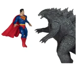 DC Justice League Monsterverse DC Multiverse Pack de 2 Figuras Superman Vs. Godzilla 30 cm