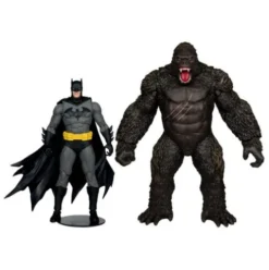 DC Justice League Monsterverse DC Multiverse Pack de 2 Figuras Batman & Kong 29 cm