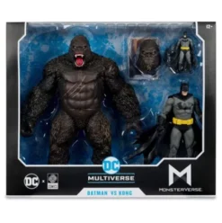 DC Justice League Monsterverse DC Multiverse Pack de 2 Figuras Batman & Kong 29 cm