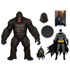 DC Justice League Monsterverse DC Multiverse Pack de 2 Figuras Batman & Kong 29 cm