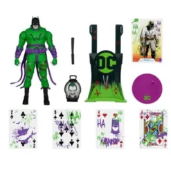 DC Multiverse Figura Batman (Batman: Last Knight on Earth) Jokerized (Gold Label) 18 cm