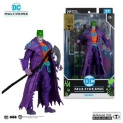 DC Multiverse Figura Batman (Dark Nights: Death Metal) Jokerized (Gold Label) 18 cm