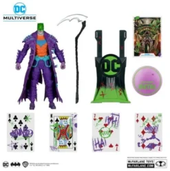 DC Multiverse Figura Batman (Dark Nights: Death Metal) Jokerized (Gold Label) 18 cm