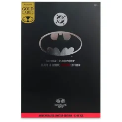 DC Multiverse Figura Batman (Flashpoint) (Black & White Accent Edition) (Gold Label) 18 cm