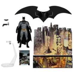DC Multiverse Figura Batman with Bat-Glider (The Thirteenth Hour) (Gold Label) 18 cm