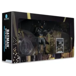 DC Multiverse Figura Batman with Bat-Glider (The Thirteenth Hour) (Gold Label) 18 cm