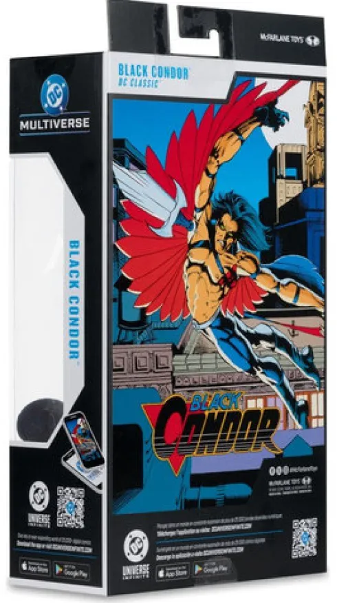 DC Multiverse Figura Black Condor (DC Classic) (Red Platinum Edition) 27 cm