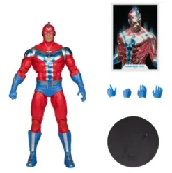 DC Multiverse Figura Commander Steel (JSA) (Gold Label) 18 cm