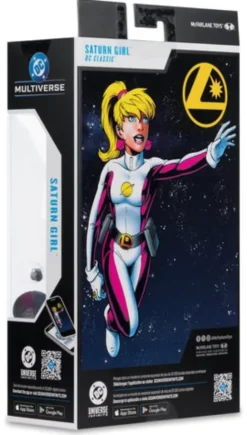 DC Multiverse Figura de Acción Saturn Girl (DC Classic) (Red Platinum Edition) 18 cm