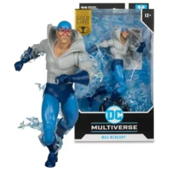 DC Multiverse Figura Max Mercury (The Flash) Gold Label 18 cm