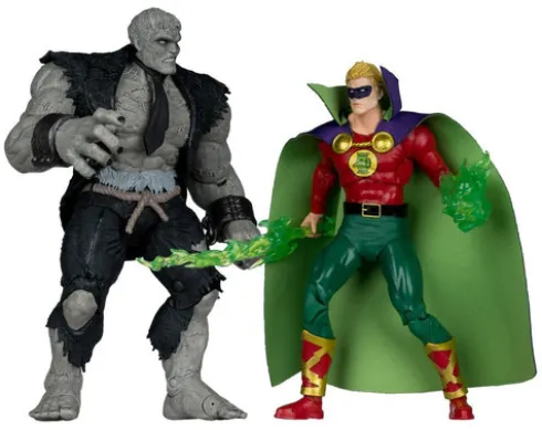 DC Multiverse Figuras de Acción Pack de 2 Solomon Grundy vs Green Lantern 18 cm