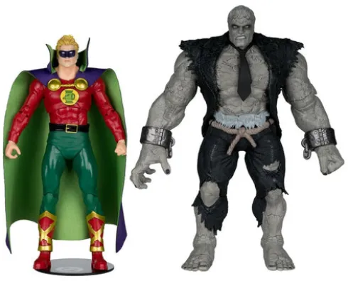 DC Multiverse Figuras de Acción Pack de 2 Solomon Grundy vs Green Lantern 18 cm