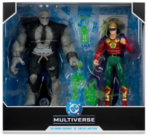 DC Multiverse Figuras de Acción Pack de 2 Solomon Grundy vs Green Lantern 18 cm