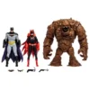 DC Multiverse Figuras Multipack Clayface, Batman & Batwoman (DC Rebirth) (Gold Label) 18 cm