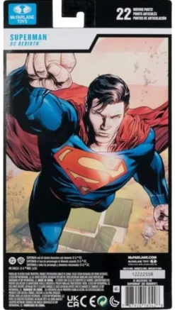 DC Multiverse Figura Superman (Rebirth) (Blister Card) 18 cm