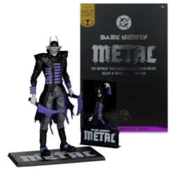 DC Multiverse Figura The Batman Who Laughs (B&W with accent) (Gold Label) 18 cm