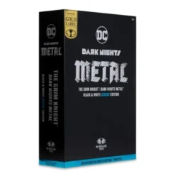 DC Multiverse Figura The Grim Knight (Dark Nights Metal) (Black & White Accent Edition) (Gold Label) 18 cm