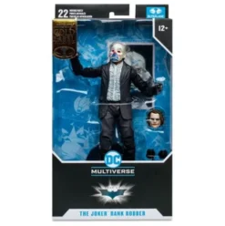 DC Multiverse Figura The Joker (The Dark Knight) (Bank Robber Variant) (Gold Label) 18 cm