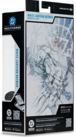 DC Multiverse Figura White Lantern Batman (Brightest Day) (Red Platinum Edition) 18 cm
