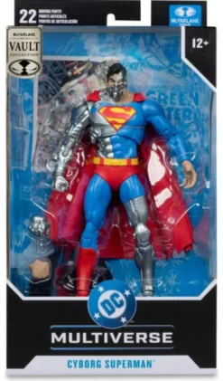 DC Multiverse McFarlane Vault Collection Figura Cyborg Superman (Revenge of the Green Lanterns) 18 cm