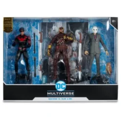 DC Multiverse Pack de 3 Figuras Paquete de 3 Nightwing vs. Talon & Owl (Batman: The Court of Owls) (Gold Label) 18 cm