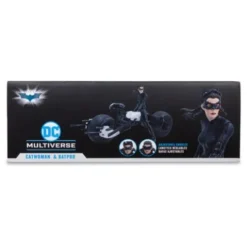 DC Multiverse Vehículo Batpod with Catwoman (The Dark Knight Rises)