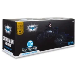 DC Multiverse Vehículo Batpod with Catwoman (The Dark Knight Rises)