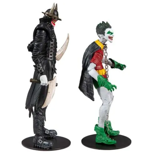 DC Pack 4 Figuras Collector Multipack The Batman Who Laughs with the Robins of Earth 18 cm McFarlane Toys