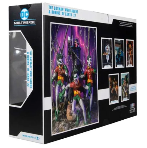 DC Pack 4 Figuras Collector Multipack The Batman Who Laughs with the Robins of Earth 18 cm McFarlane Toys
