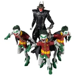 DC Pack 4 Figuras Collector Multipack The Batman Who Laughs with the Robins of Earth 18 cm McFarlane Toys